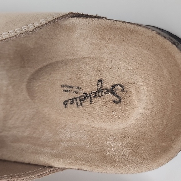 NWOT Seychelles Khloe Tan Mules Size 10M - Picture 5 of 10